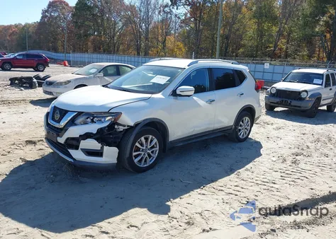 2018 Nissan Rogue Sv z USA, uszkodzony, nr VIN KNMAT2MV3JP619066